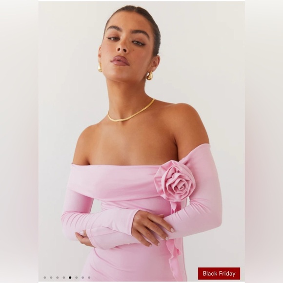 Peppermayo Women’s Cecilia Rose Mini Dress Candy Pink Size US 6 NWT - Picture 5 of 11